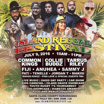 Join us on July 9 for Island Reggae Festival, San Jose, CA