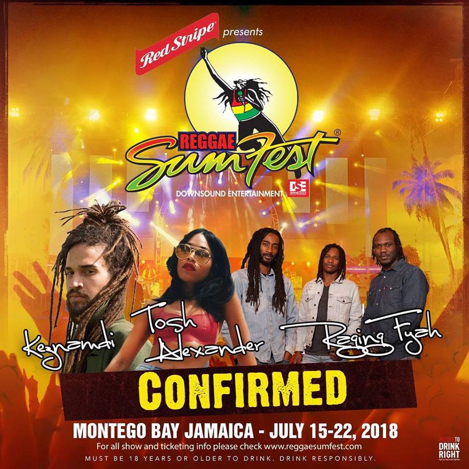 Beres Hammond Maxi Priest Sizzla For Reggae Sumfest 2018